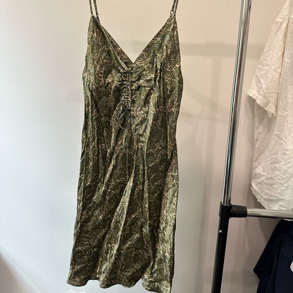 ZARA Satin Mini Dress - Picture 5 of 6